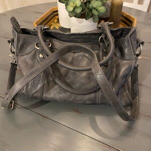 YEAR END CLEARANCE    FRYE Melissa  Washed Leather Shoulder/tote Bag
